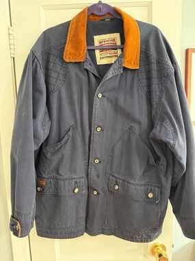 New River Mens Navy Jacket XL